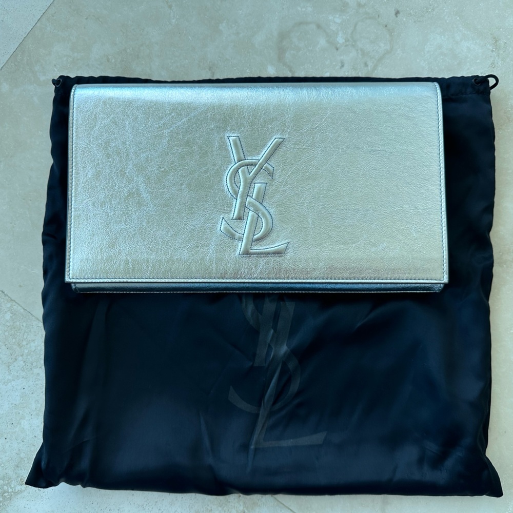YSL Belle de Jour clutch Never